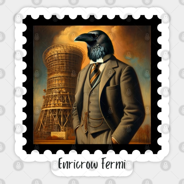 Enrico Fermi III Sticker by EarthisticWear